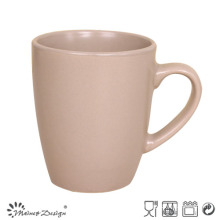 Matte hellbraune Keramik Tasse